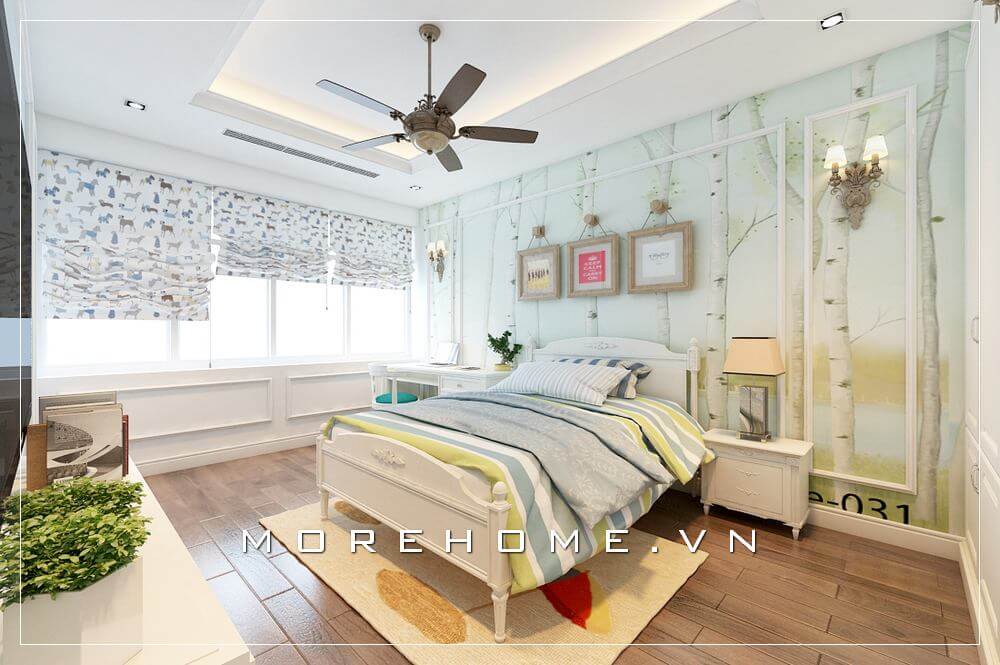 Phòng ngủ bé trai đẹp